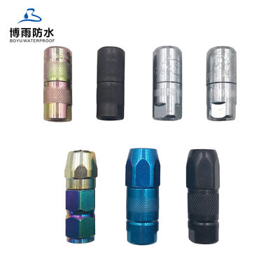 회색 회색 강철 주사 포장기 13*200mm  Nipples A20 Grouting Waterproof Packers