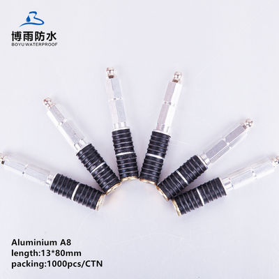 콘크리트 구루트 고무 알루미늄을위한 방수 물 중지 주입 포장기 13 * 80mm A8