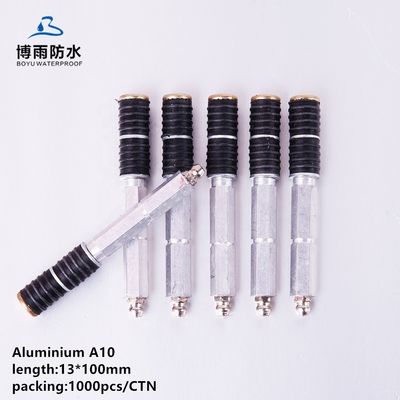콘크리트 구루트 고무 알루미늄을위한 방수 물 중지 주입 포장기 13 * 80mm A8
