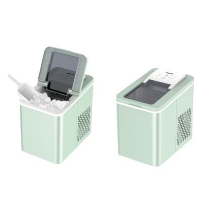 커스터마이징 1.8L 물 용량 조용한 작동 자동차 야외 DC 아이스 메이커 총알 아이스