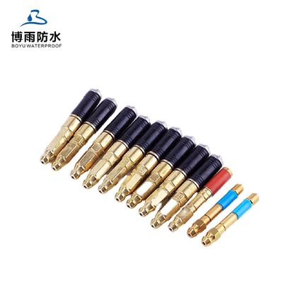 알루미늄 주사 가루 포장기 회색 강철 고압 10 * 60mm 8 * 55mm