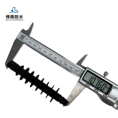 현대적인 디자인 스타일을 가진 PU 주사 포장 14 * 110mm 검은 나일론 피침 포장