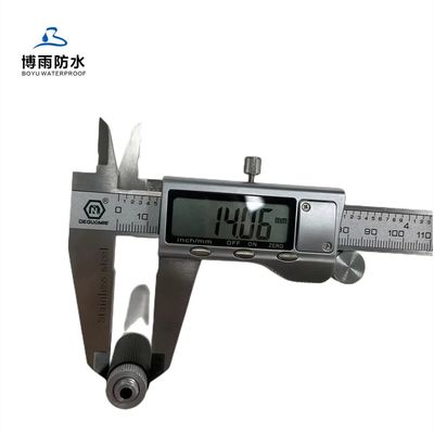 14*150mm 알루미늄 가루링 주사 포장기